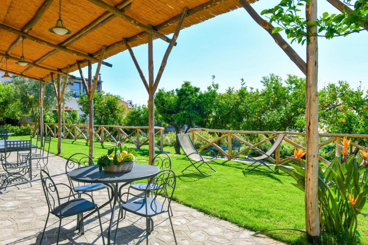 La Ciucciara Holiday Homes Massa Lubrense Bagian luar foto